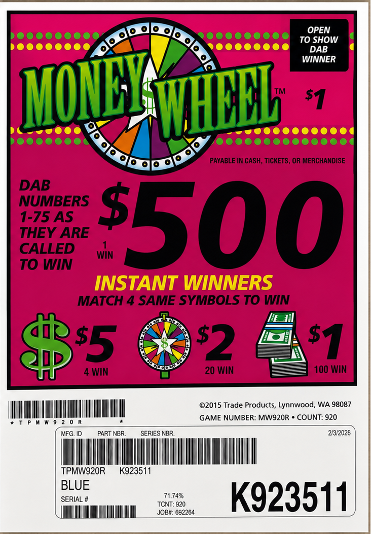 MONEY WHEEL 920