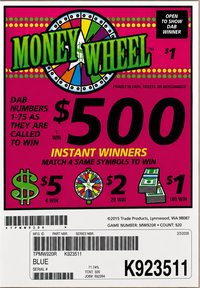 MONEY WHEEL 920
