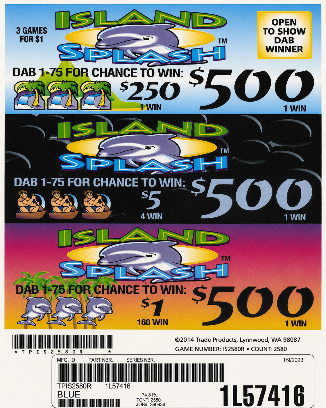 ISLAND SPLASH 2580
