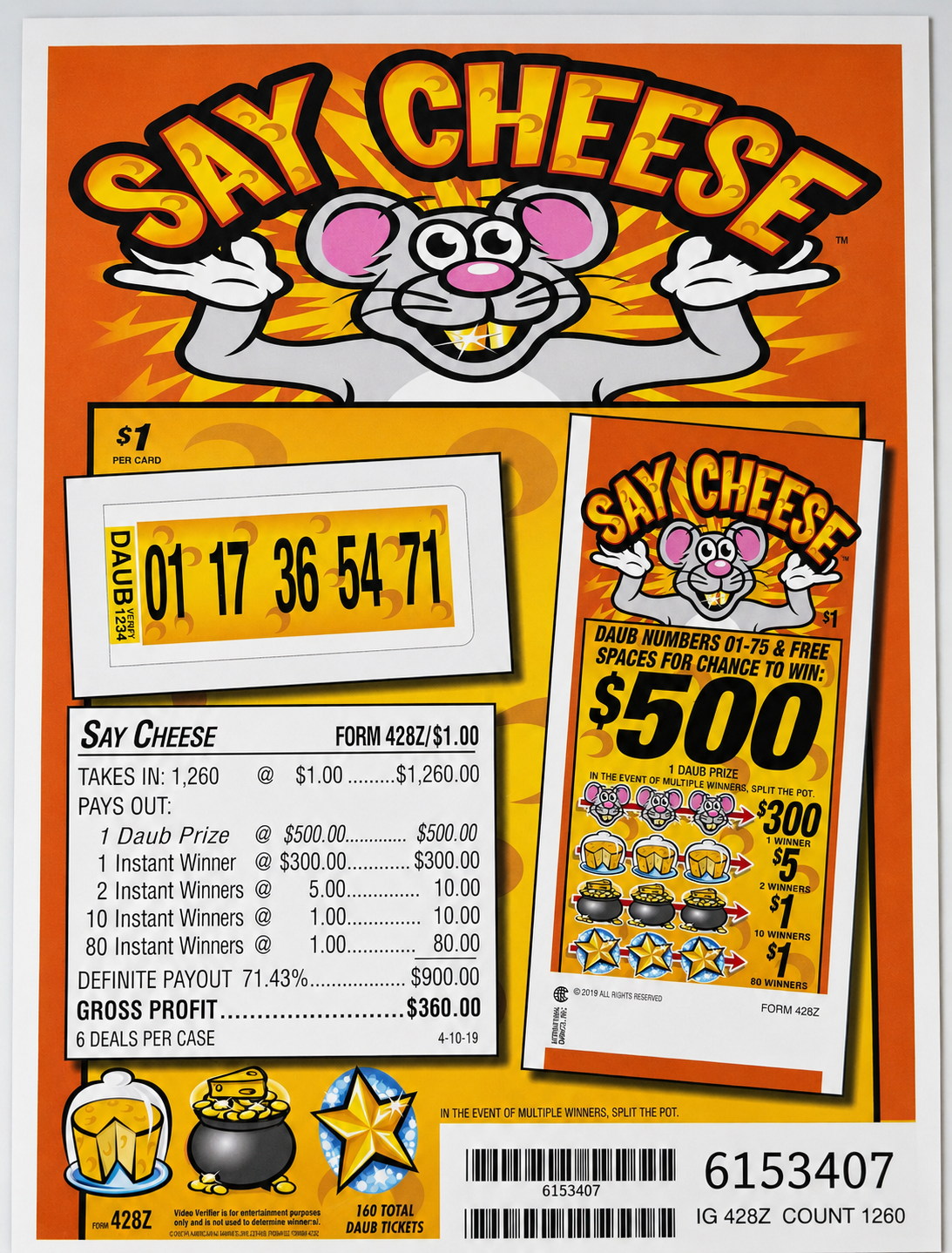 SAY CHEESE 1260