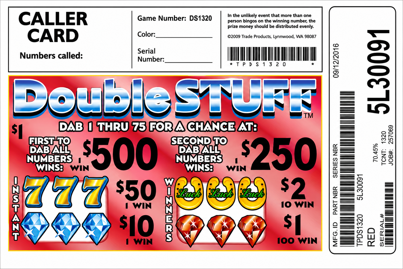 DOUBLE STUFF 1320