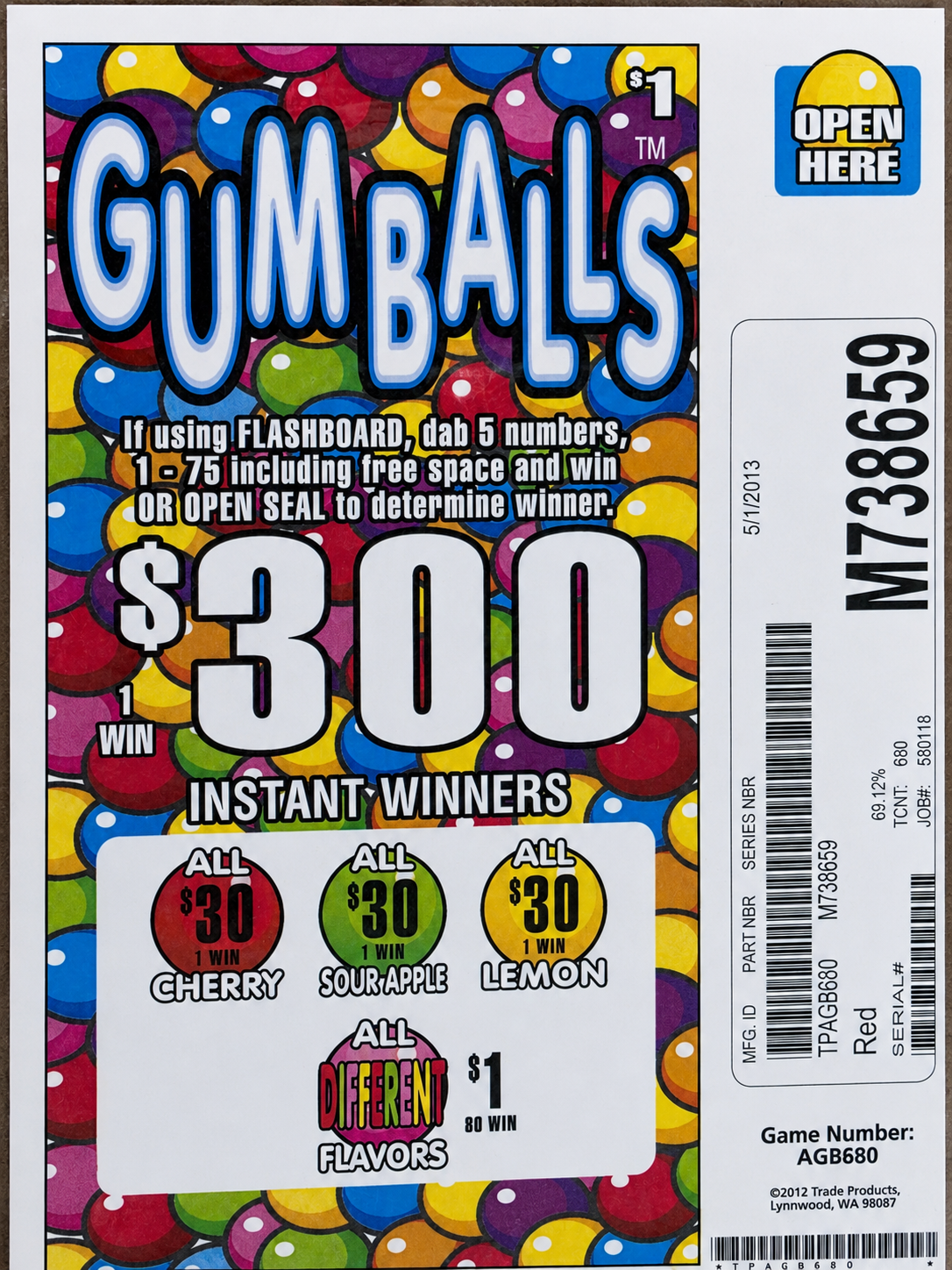 GUMBALLS 680