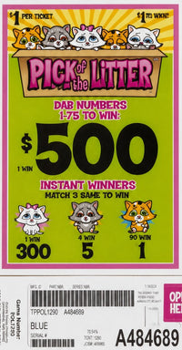 PICK OF THE LITTER 1290