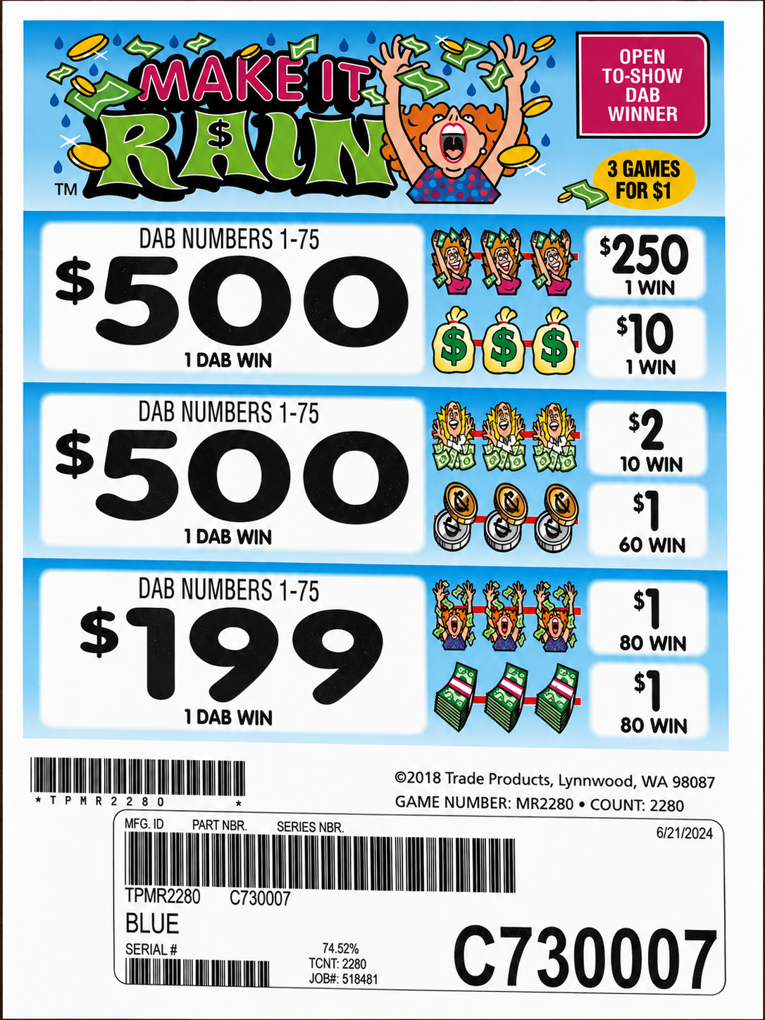 MAKE IT RAIN 2280