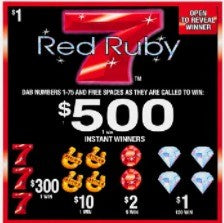 RED RUBY 7'S 1280