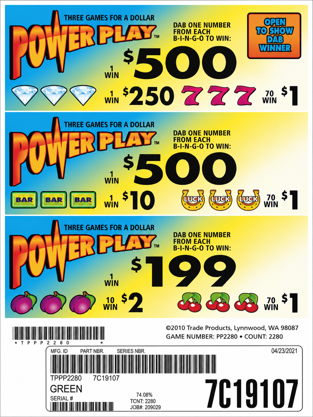 POWER PLAY 2280