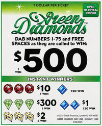GREEN DIAMONDS 1280