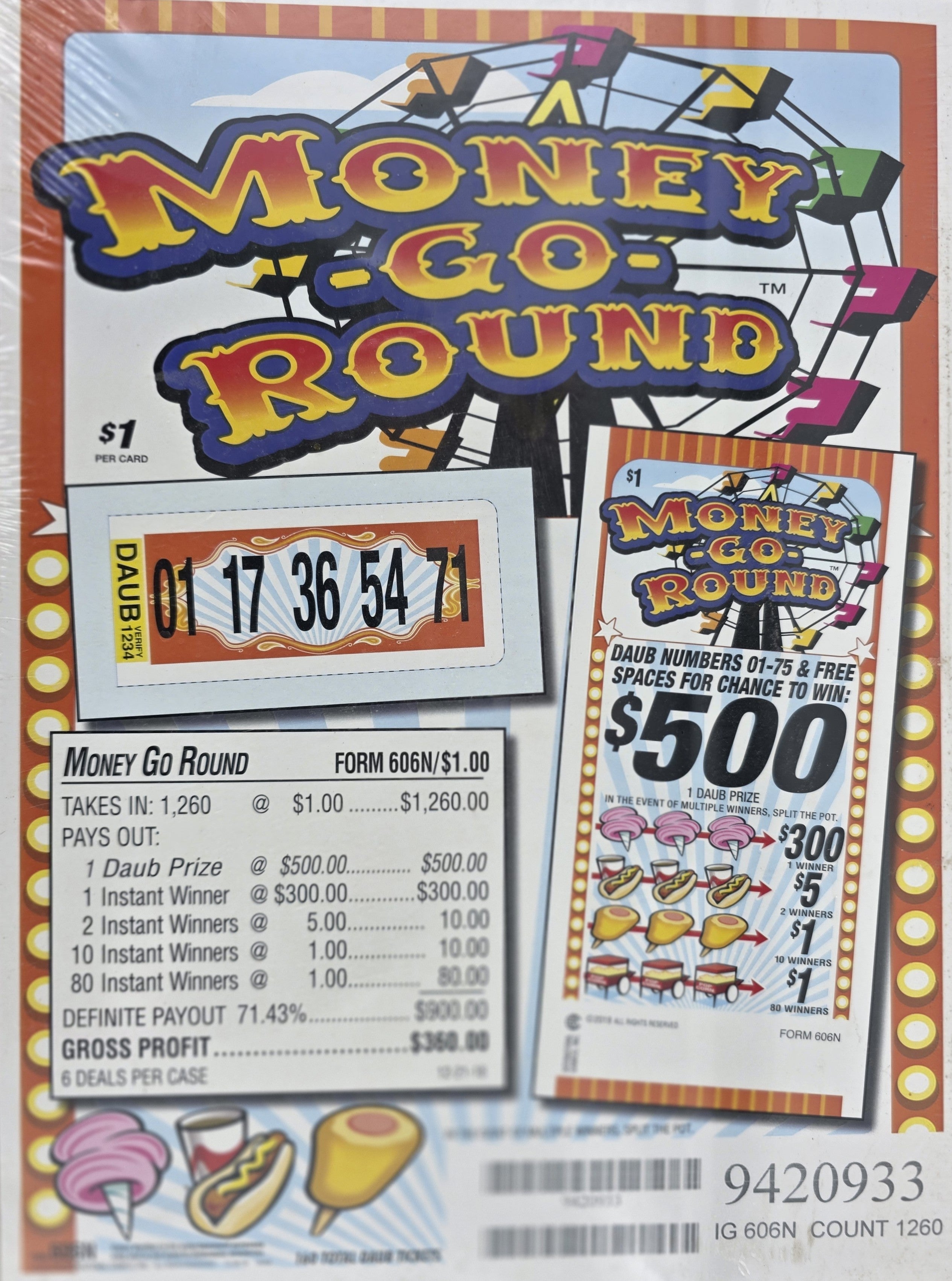 MONEY GO ROUND 1260
