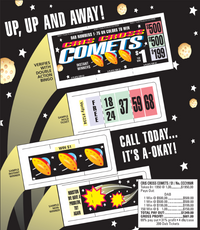 CRISS CROSS COMETS 1950