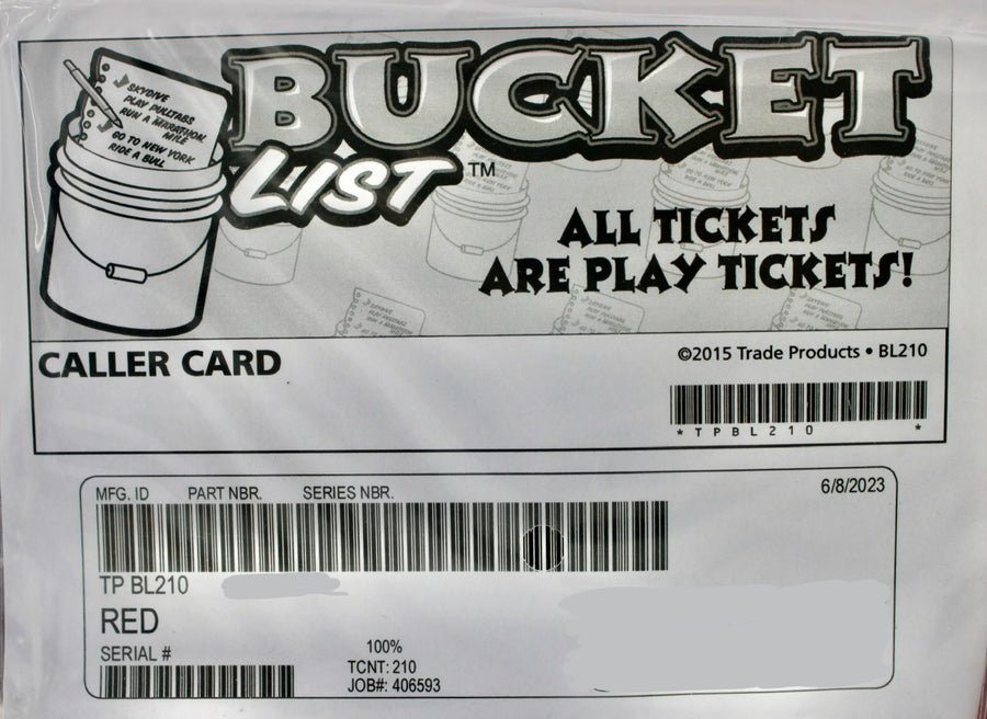 BUCKET LIST 210