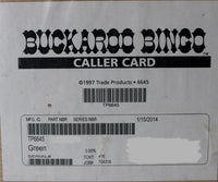 buckarro bingo