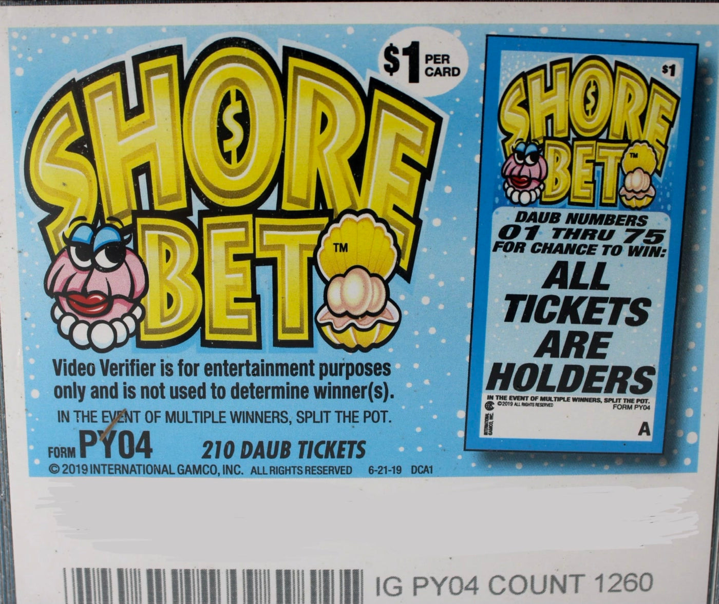 SHORE BET 210