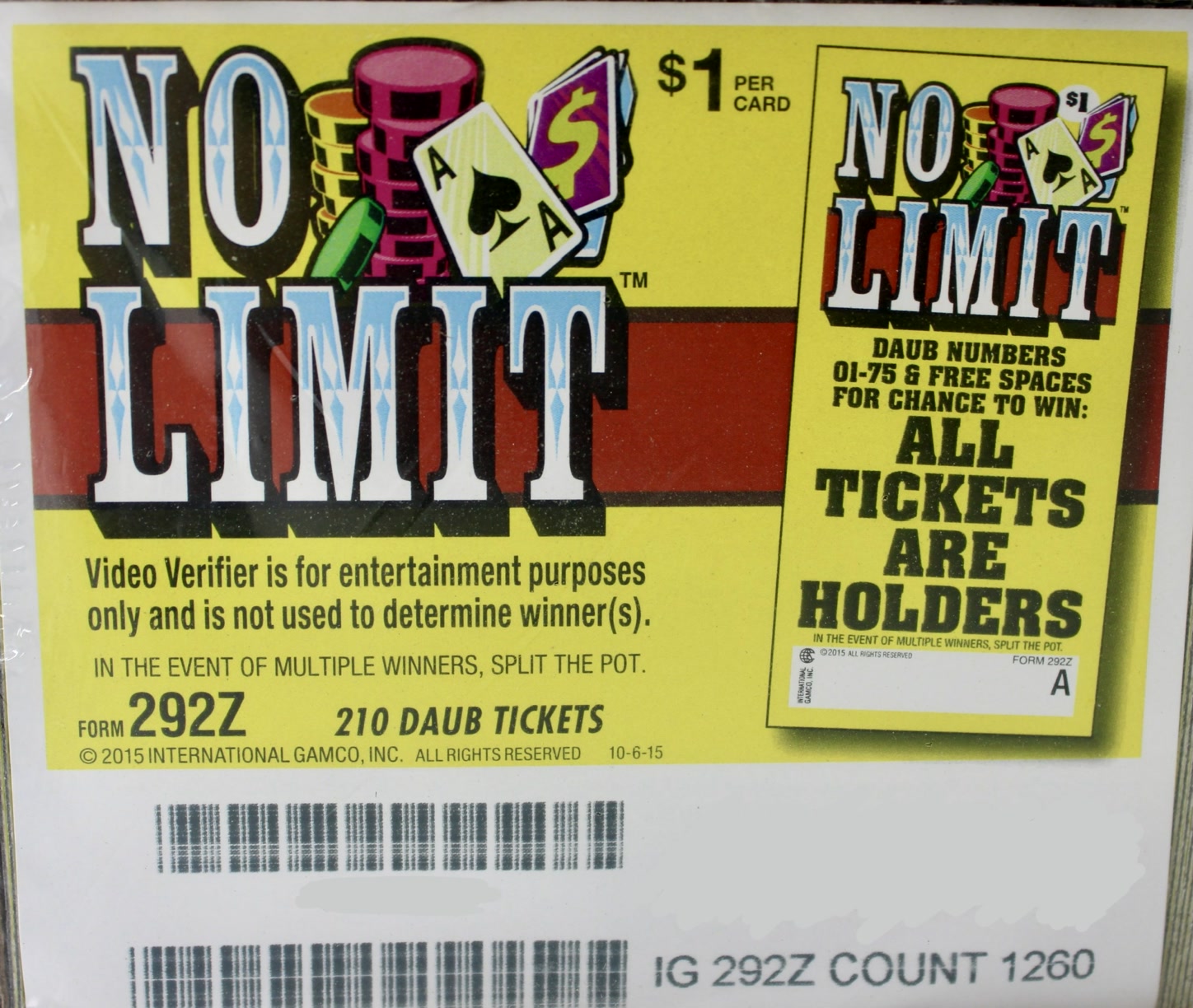 NO LIMIT 210