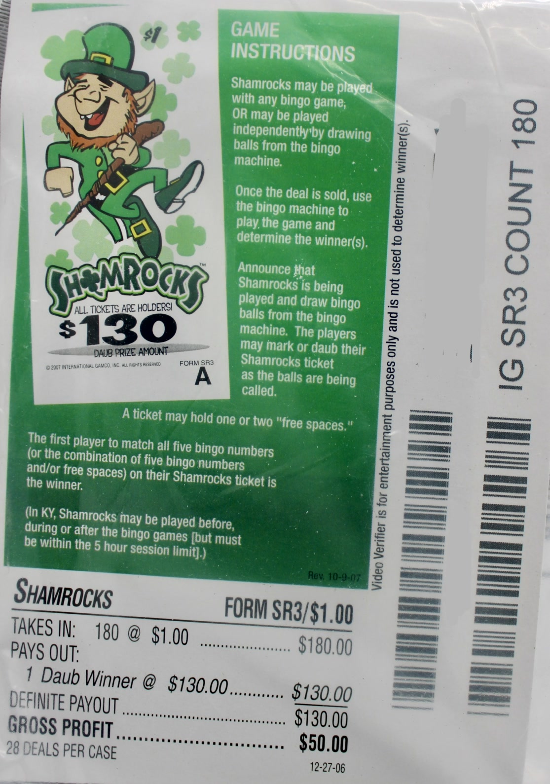 SHAMROCKS 180