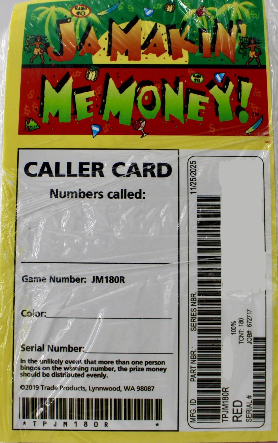 JA MAKIN' ME MONEY 180