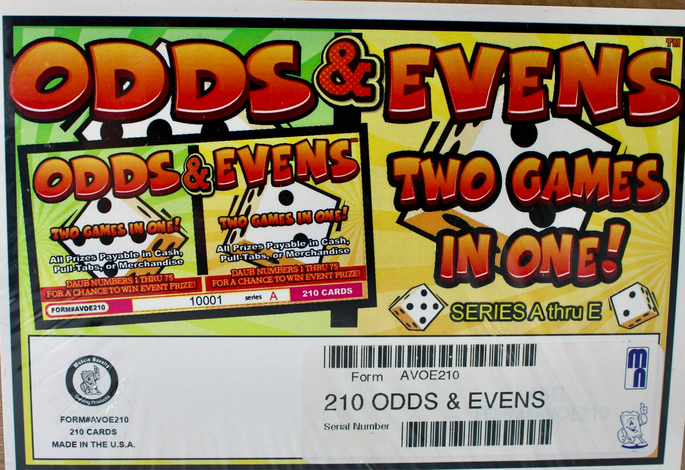 ODDS & EVENS 210