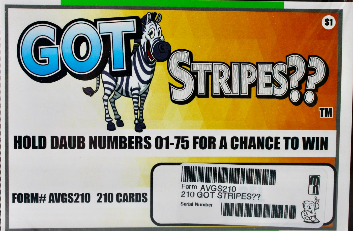 GOT STRIPES 210