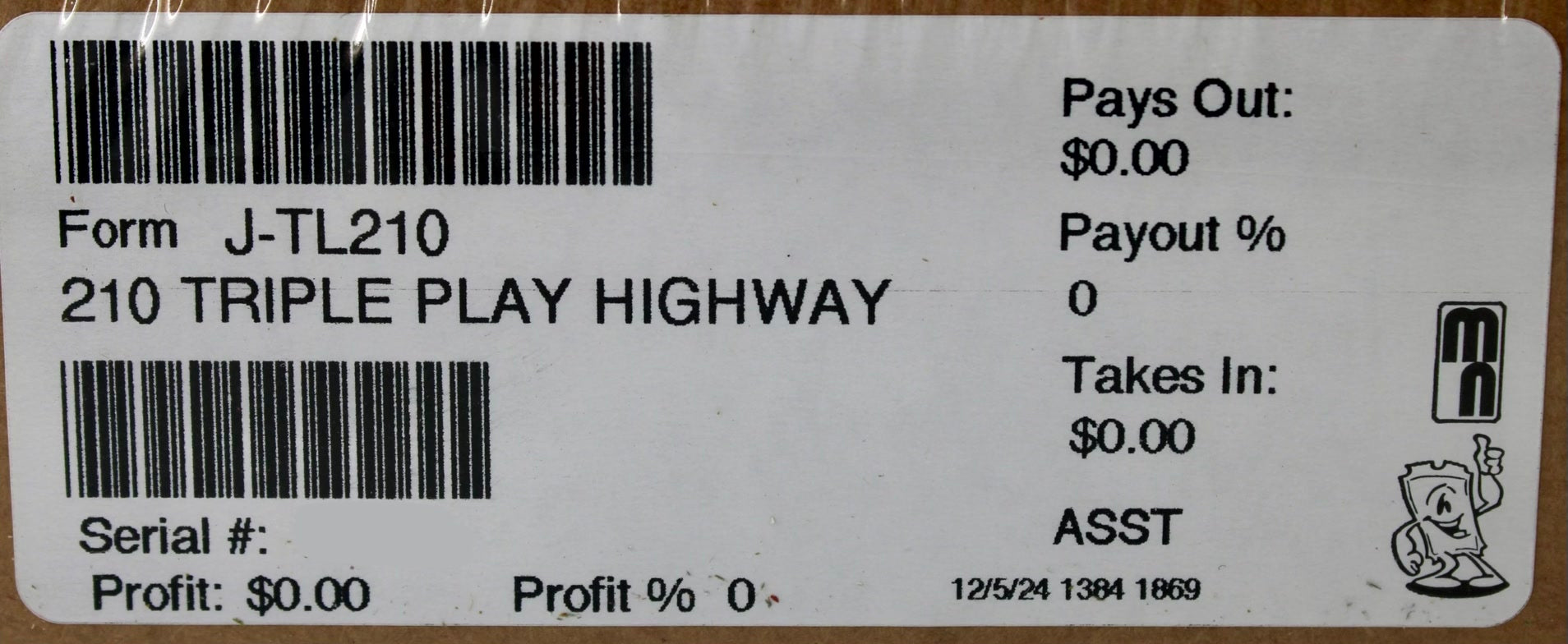 TRIPLE PLAY HIGHWAY 210