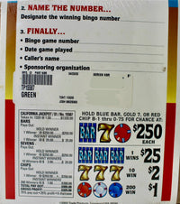 CALIFORNIA JACKPOT 1320