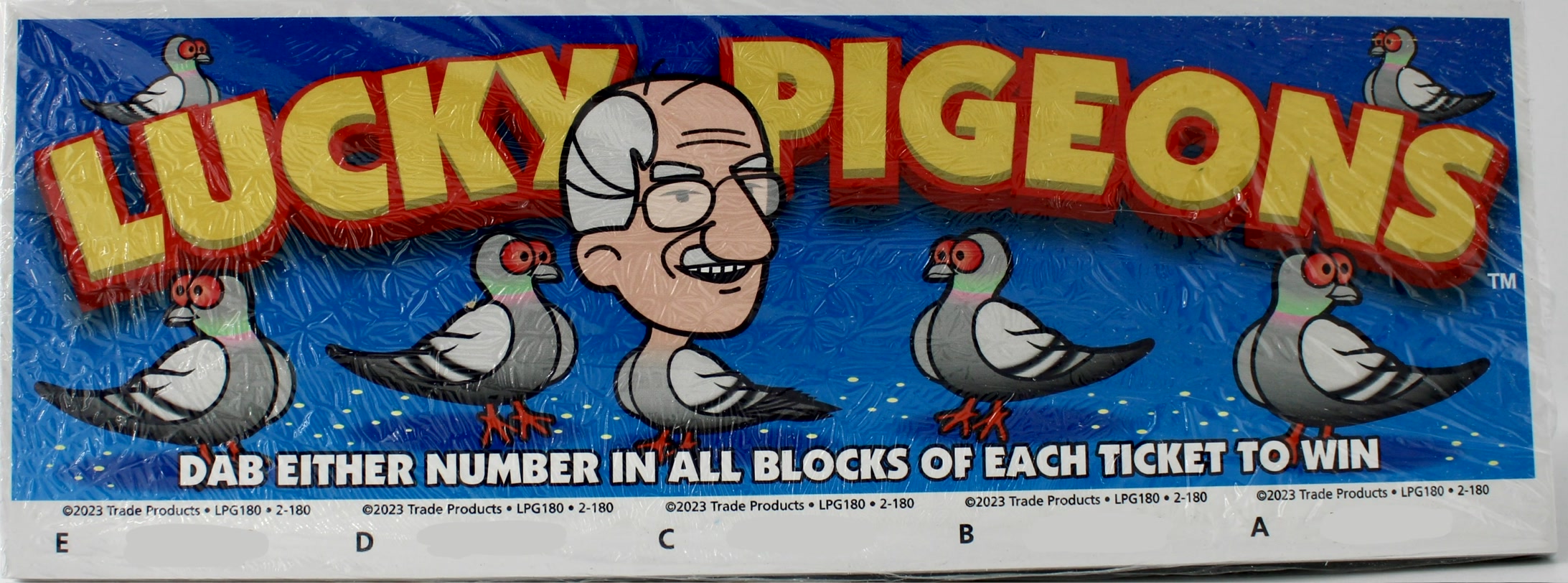 LUCKY PIGEONS 180X8