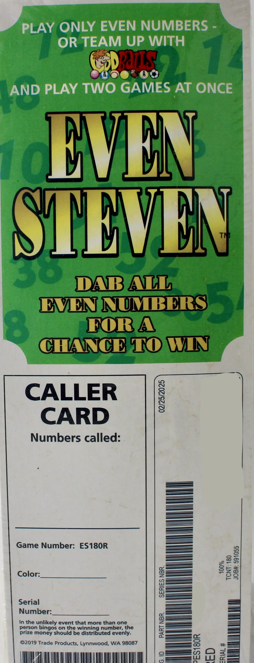 EVEN STEVEN 180