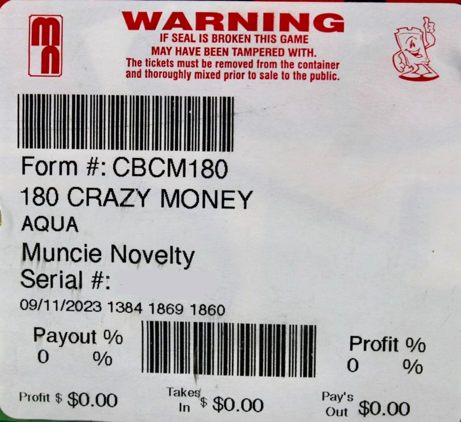 CRAZY MONEY 180