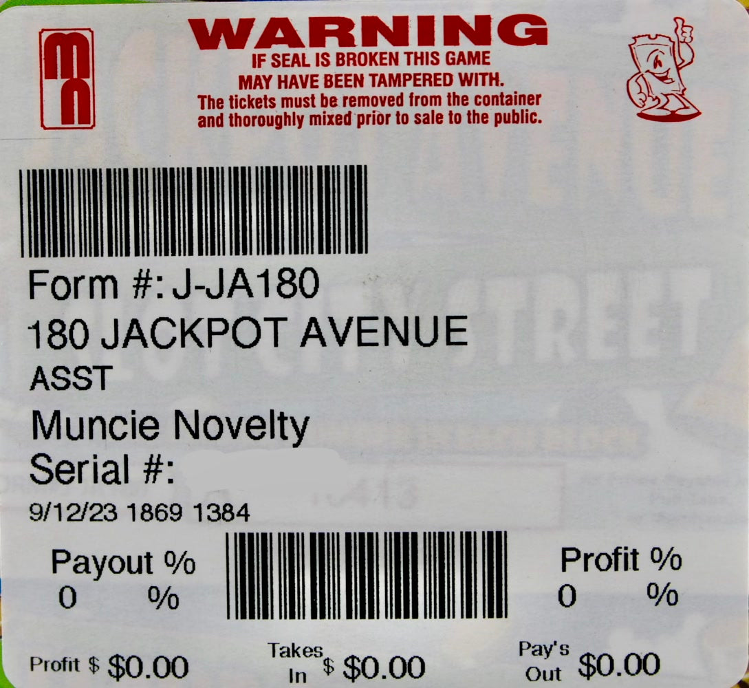 JACKPOT AVENUE 180