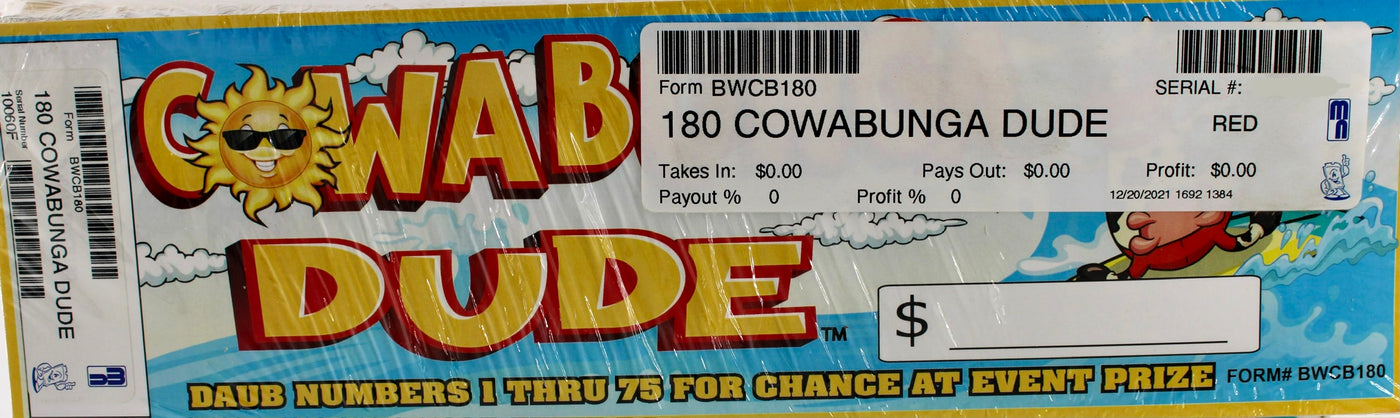 COWABUNGA DUDE 180