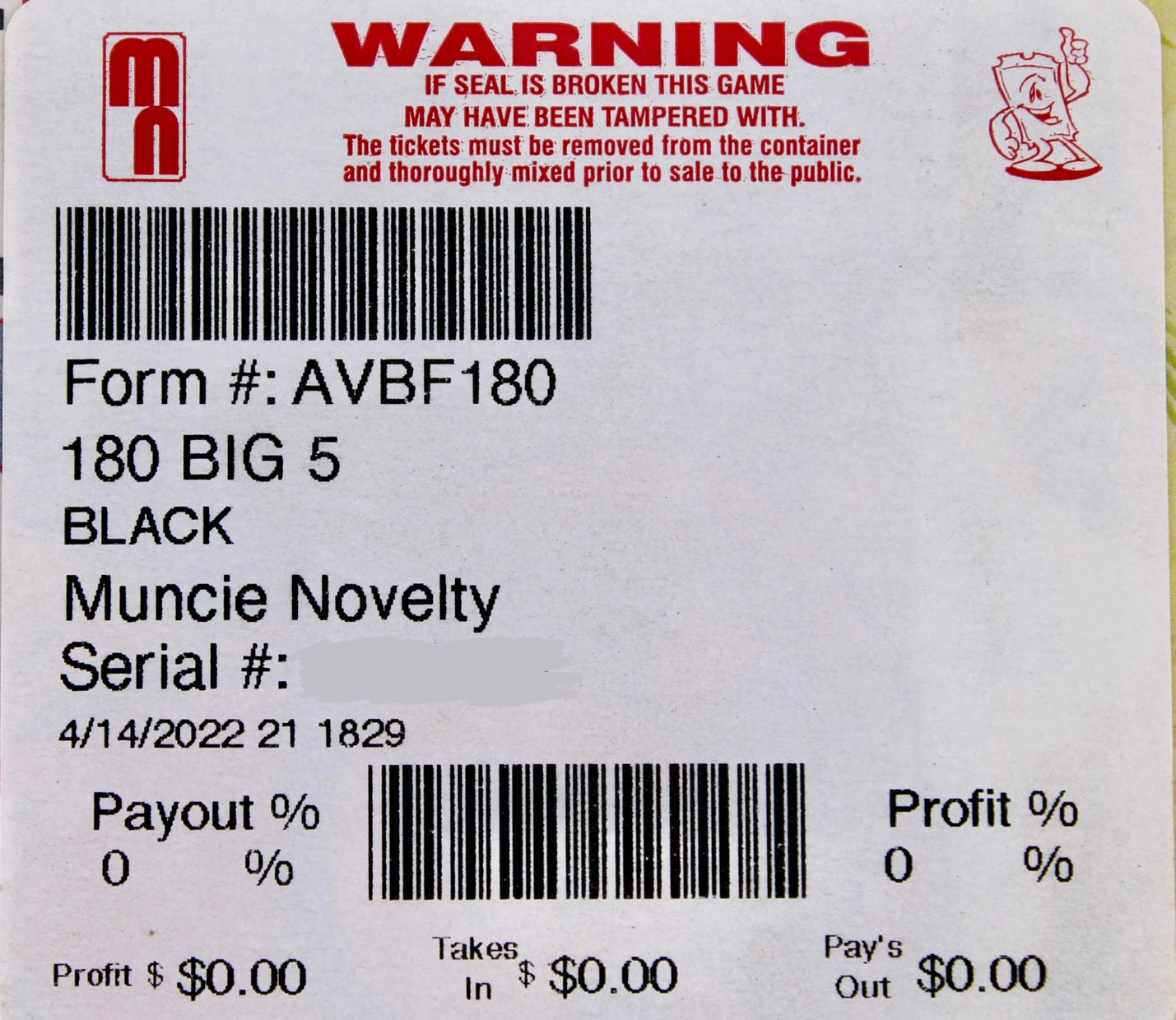 THE BIG 5 180
