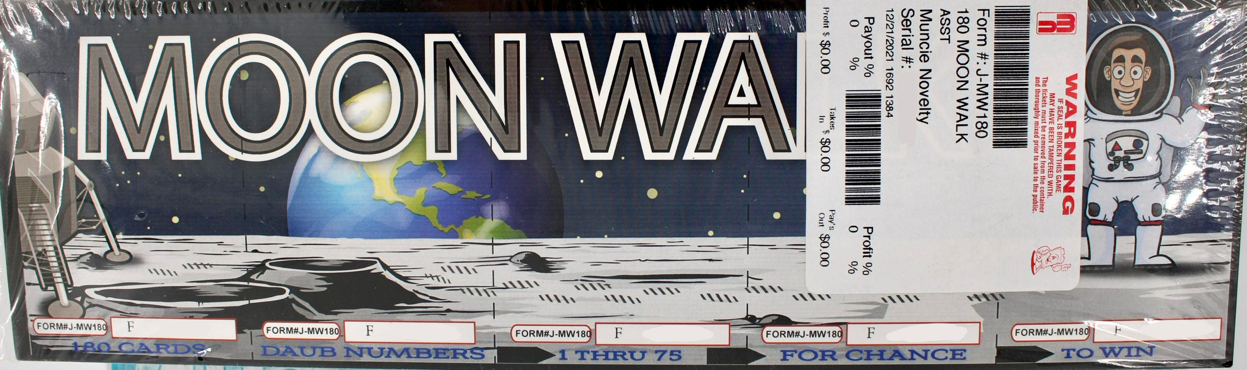MOON WALK BINGO 180