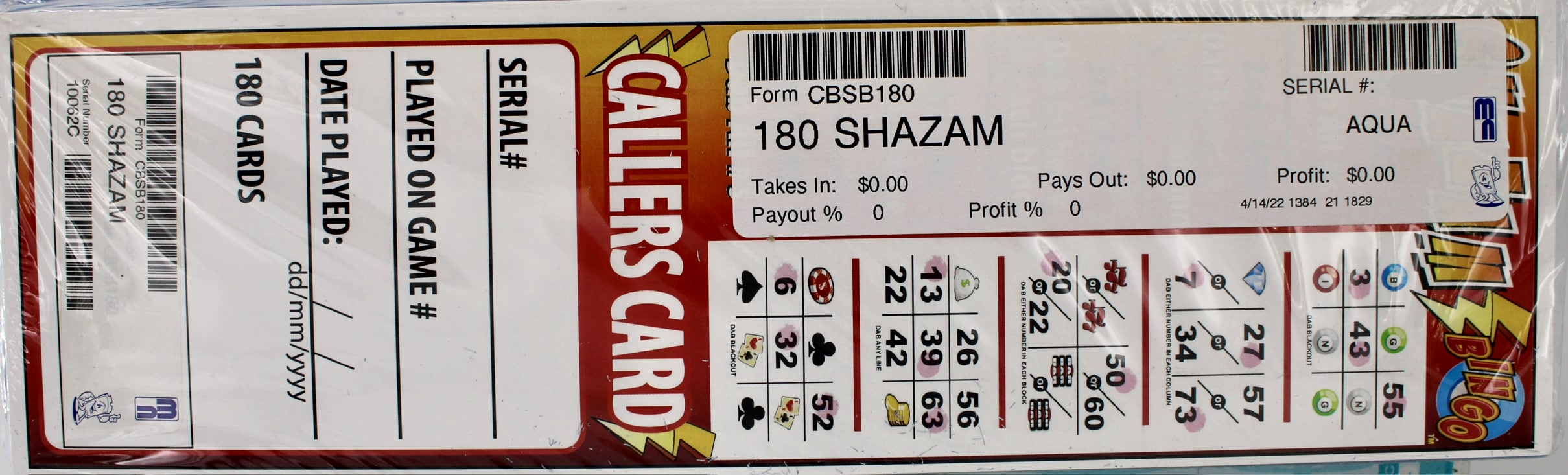 SHAZAM 180