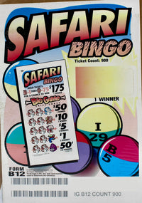 Safari Bingo 900 B 12