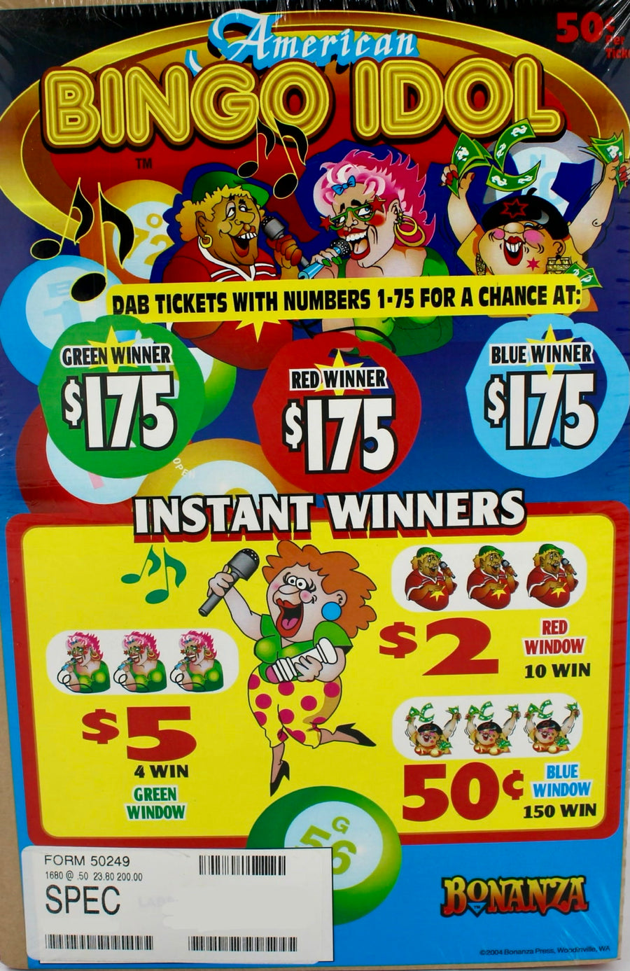 AMERICAN BINGO Idol 1680