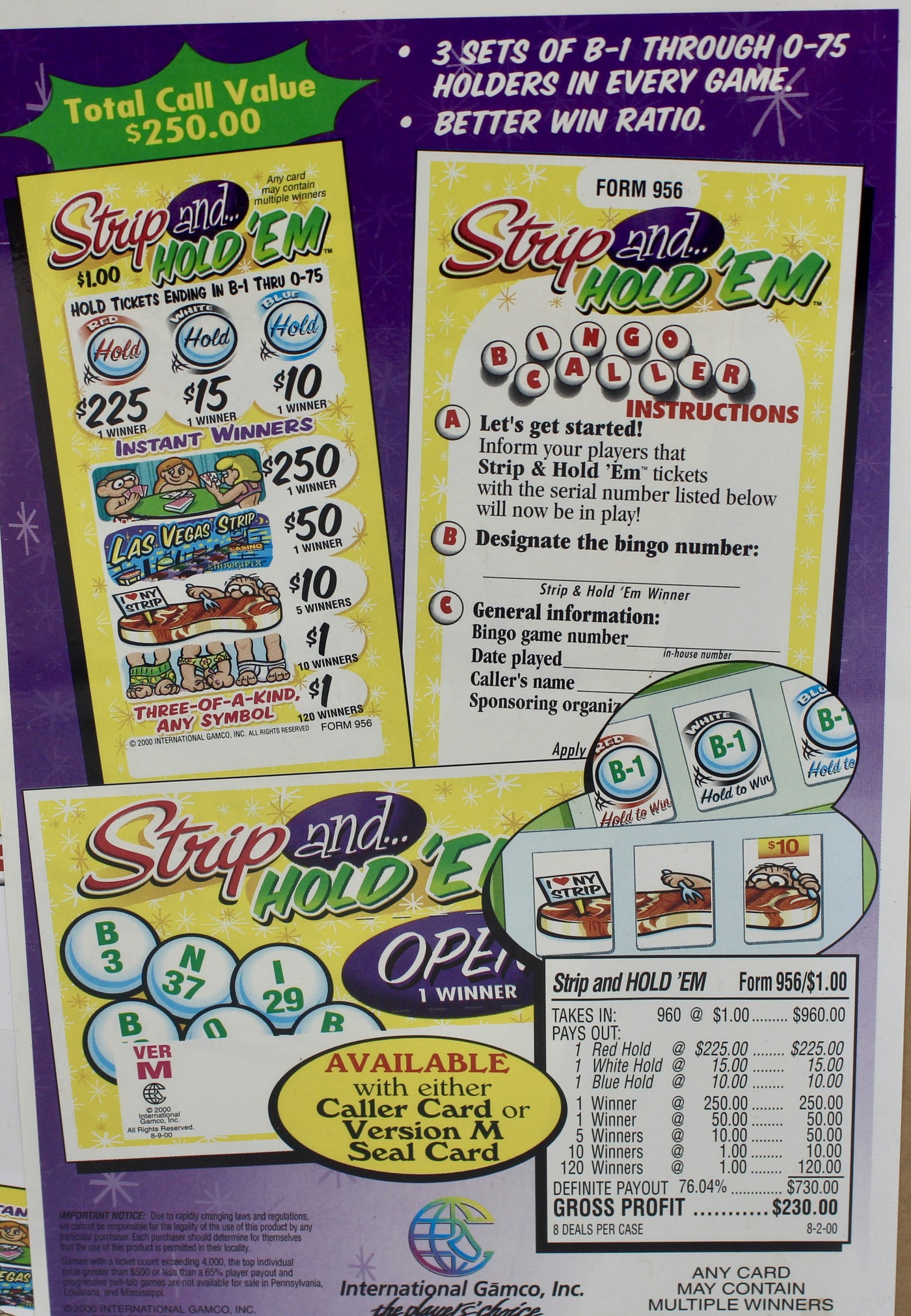 STRIP AND HOLD EM 960