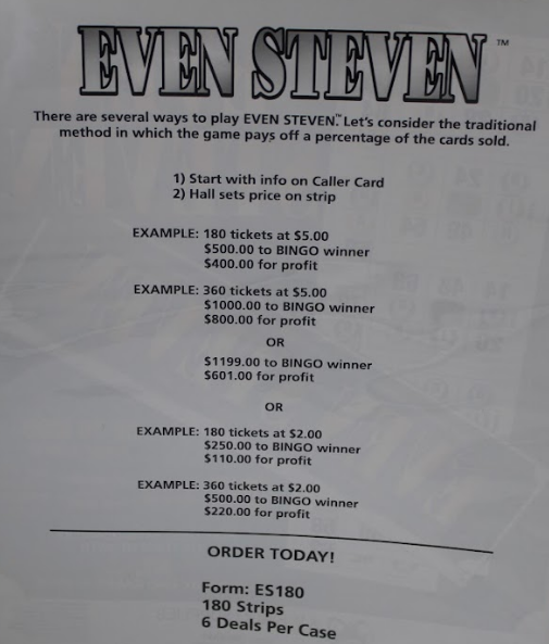 EVEN STEVEN 180