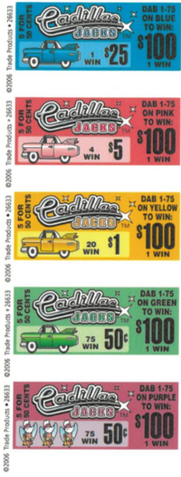 CADILLAC JACKS T/C 1700