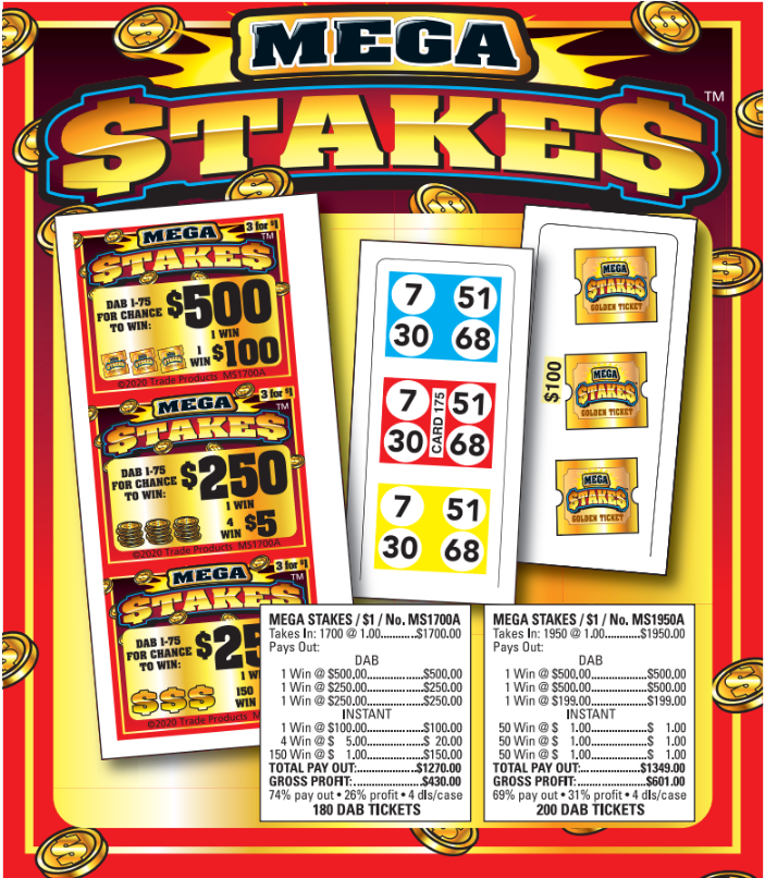 MEGA STAKES T/C 1950