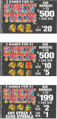 SMOKIN TOKENS 1950