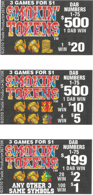 SMOKIN TOKENS 1950
